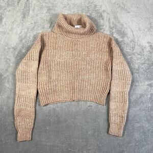 BDG Urban Outffitters Turtleneck Sweater Pink NWT Soft Academia